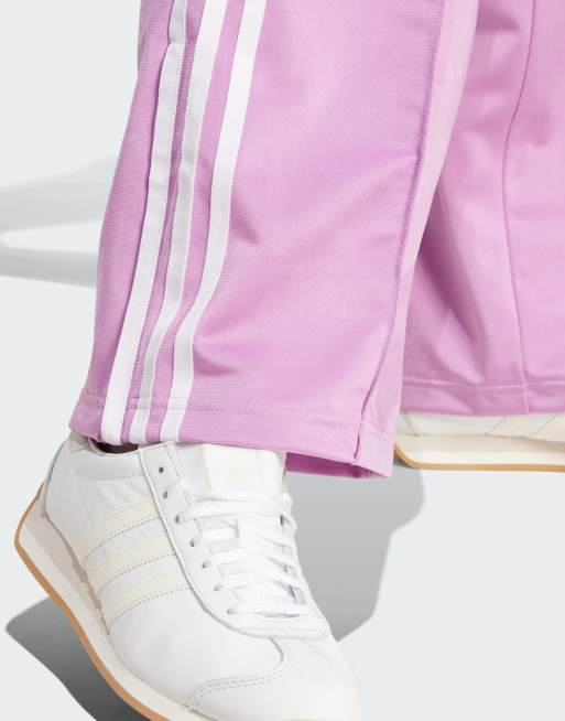 adidas Originals Firebird Loose track pants in purple ASOS