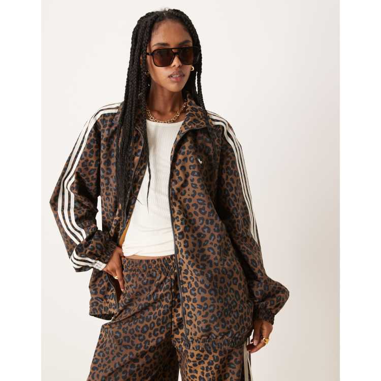 adidas Originals Firebird loose track top in leopard print | ASOS