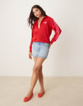 [adidas Originals] adidas Originals Firebird Loose track top in red and pink L better scarlet/lucid