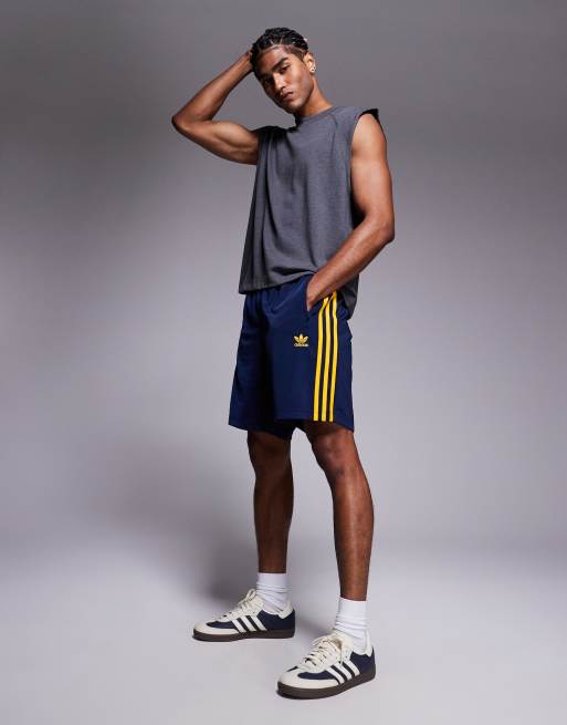 adidas Originals - Firebird - Marineblå shorts