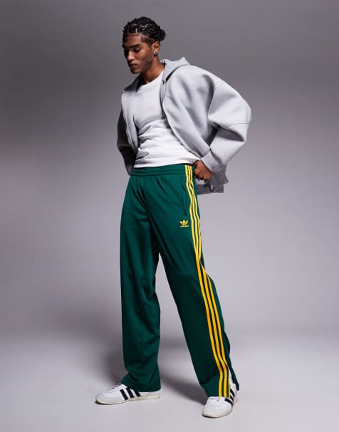 adidas Originals - Firebird - Pantalon de jogging - Vert et jaune - view 1