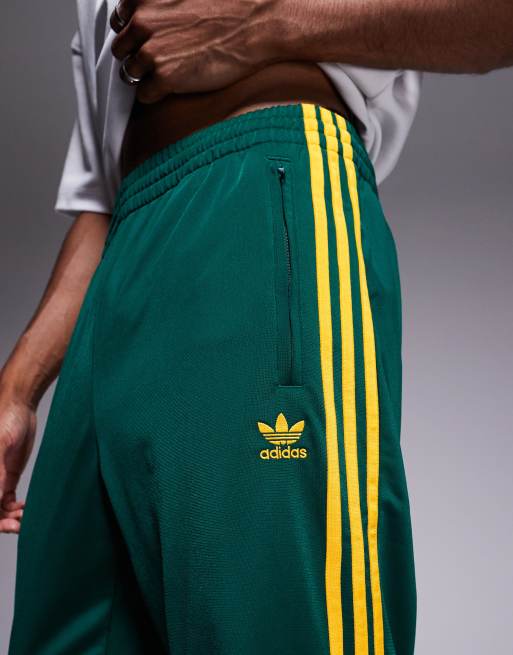 adidas Originals Firebird Pantalon de jogging Vert et jaune