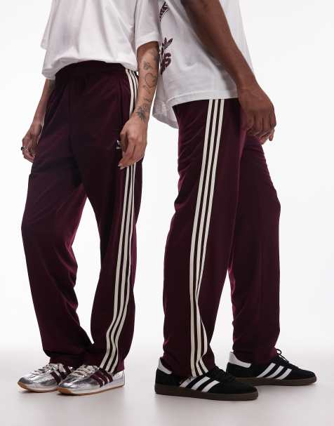 adidas Originals - Firebird - Pantalon de survêtement ample - Bordeaux - view 1