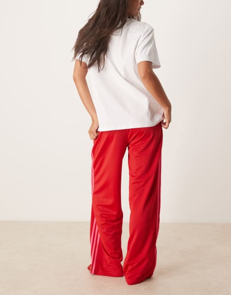 adidas Originals - Firebird - Pantalon de survêtement ample - Rouge et rose - view 1