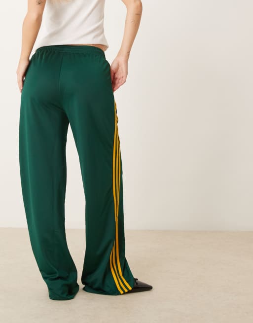 adidas Originals Firebird track pants in green