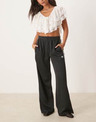 adidas Originals - Firebird - Pantalon de survêtement en maille - Noir