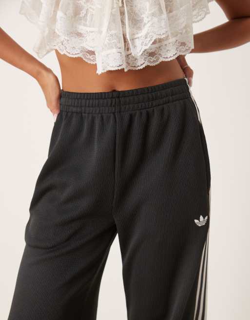 adidas Originals - Firebird - Pantalon de survêtement en maille - Noir