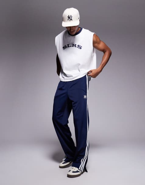 adidas Originals - Firebird - Pantaloni sportivi blu navy - view 1