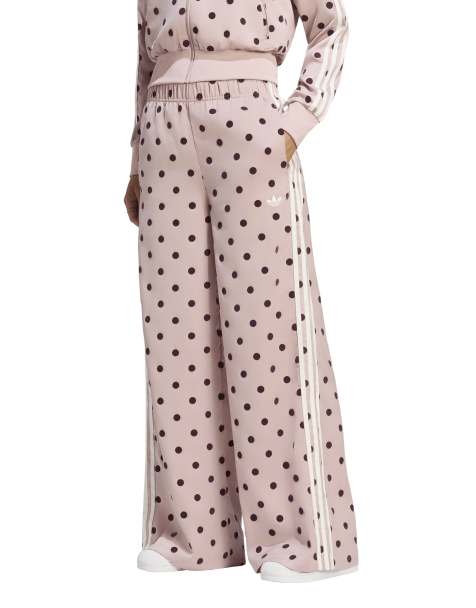 adidas Originals Firebird polka dot track pants in pink - view 1