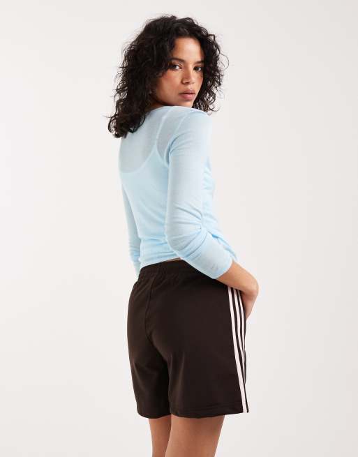 adidas Originals - Firebird - Short - Marron et rose, 3 de 5