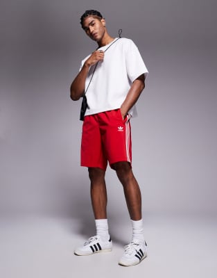 adidas Originals - Firebird - Short - Rouge