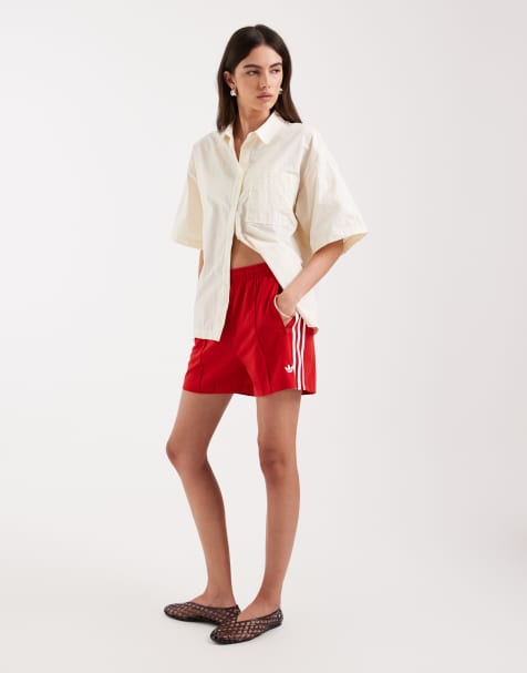 adidas Originals - Firebird - Short - Rouge - view 1