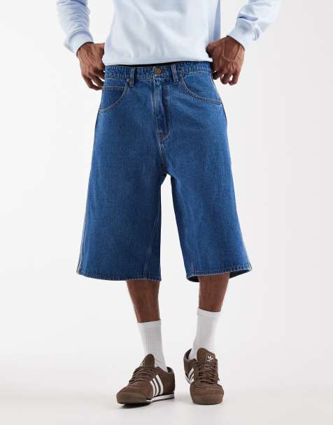 adidas Originals – Firebird – Shorts aus Denim - view 1