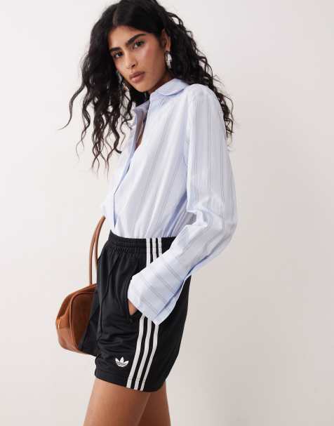 adidas Originals Firebird shorts in black