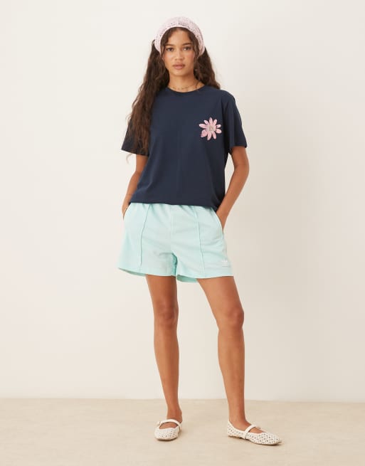 adidas Originals – Firebird – Shorts in Blau, 5 von 5