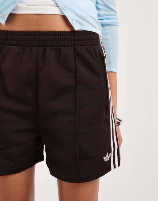 adidas Originals – Firebird – Shorts in Braun und Rosa, 4 von 5