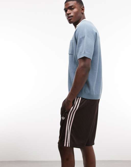 adidas Originals – Firebird – Shorts in Kaffeeebraun, 3 von 7