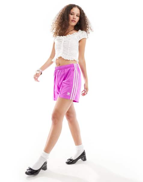 adidas Originals – Firebird – Shorts in Lila - view 1