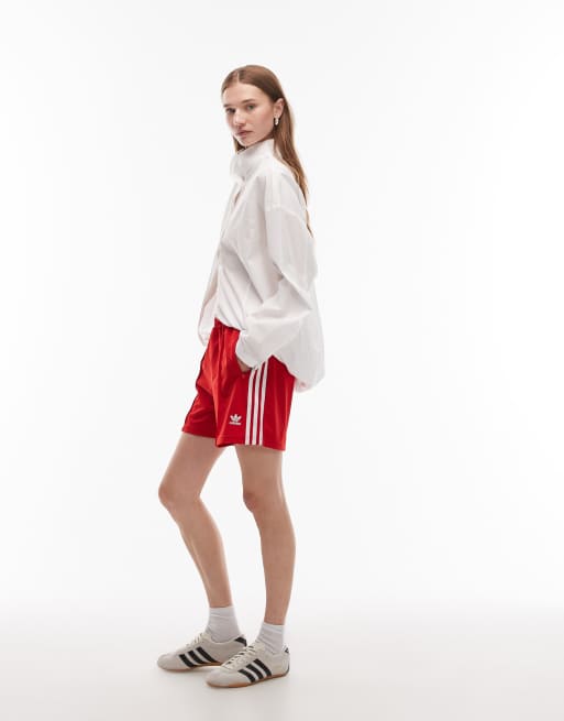 adidas Originals – Firebird – Shorts in Rot, 3 von 5