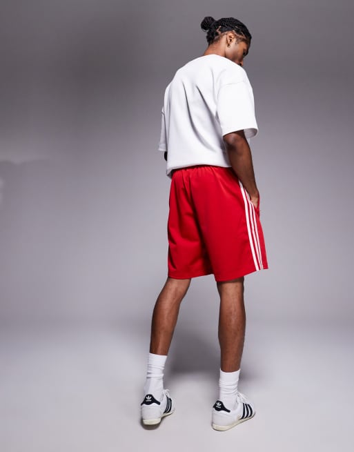 adidas Originals – Firebird – Shorts in Rot, 5 von 5