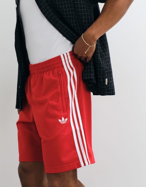 adidas Originals – Firebird – Shorts in Rot, 4 von 5