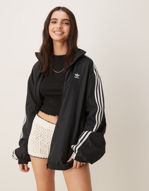 adidas Originals - Firebird - Sort oversized træningstanktop