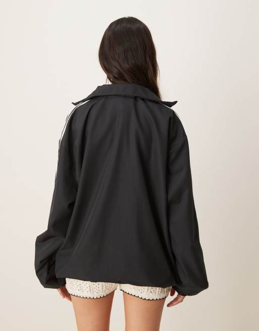 adidas Originals - Firebird - Sort oversized træningstanktop, 3 af 4