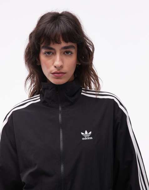 adidas Originals - Firebird - Sort vævet træningsoverdel - view 1