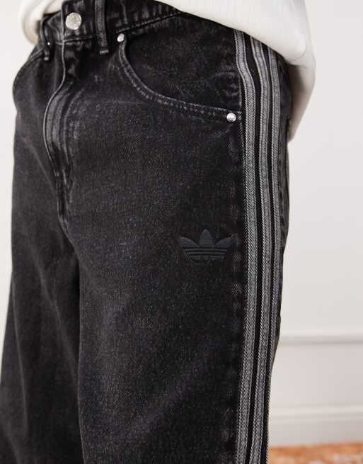 adidas Originals - Firebird - Sorte denimshorts , 2 af 5