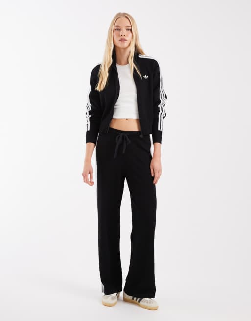 adidas Originals Firebird Strick-Trainingshose in Schwarz, 2 von 5