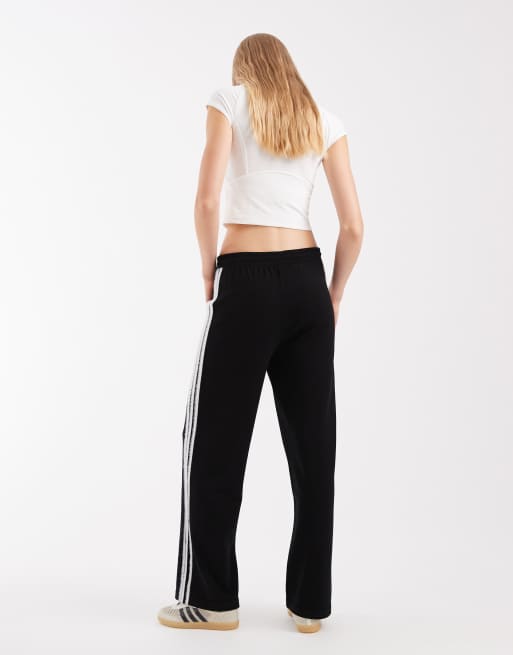 adidas Originals Firebird Strick-Trainingshose in Schwarz, 4 von 5