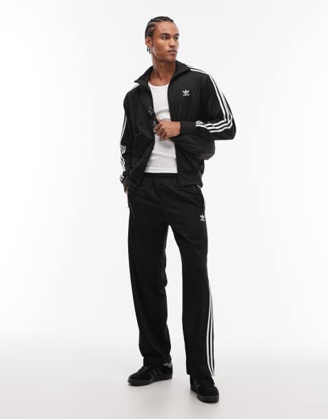 adidas Originals – Firebird – Svart träningsoverall - view 1