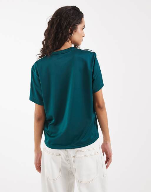 adidas Originals Firebird T-Shirt in Grün, 4 von 4
