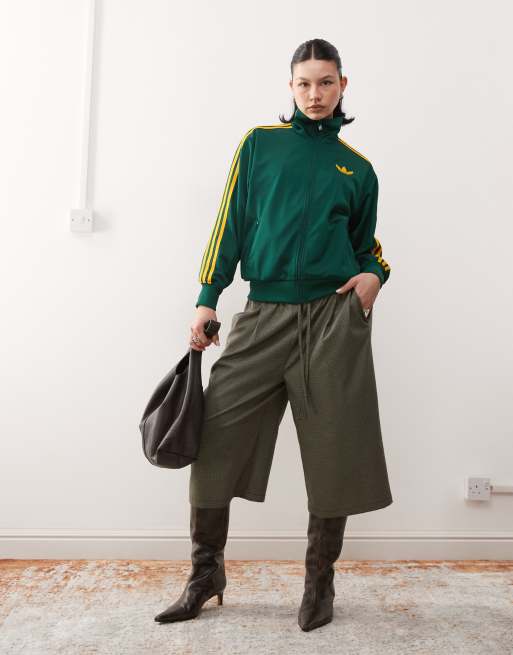 adidas Originals - Firebird - Top de survêtement ample - Vert, 2 de 4