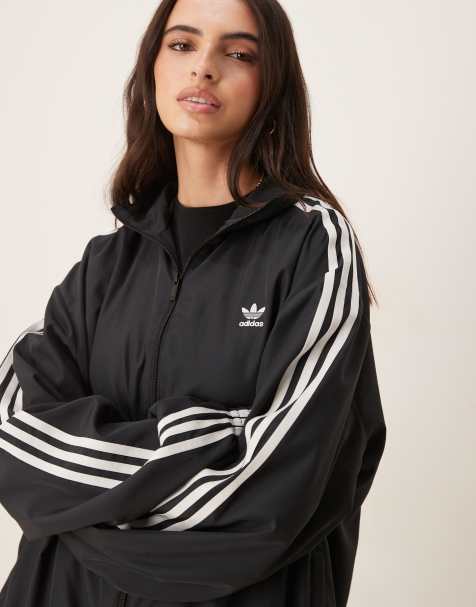 adidas Originals - Firebird - Top sportivo oversize nero - view 1