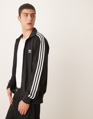 adidas Originals firebird track jacket in black