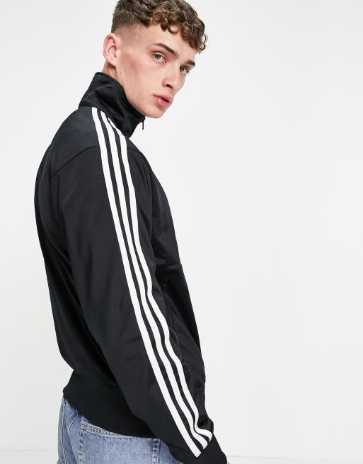 adidas Originals firebird track jacket in black, ASOS