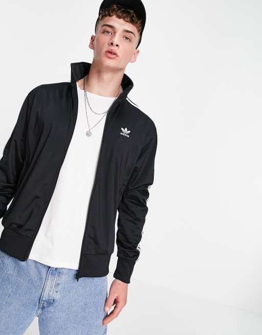 adidas Originals Firebird track jacket in black