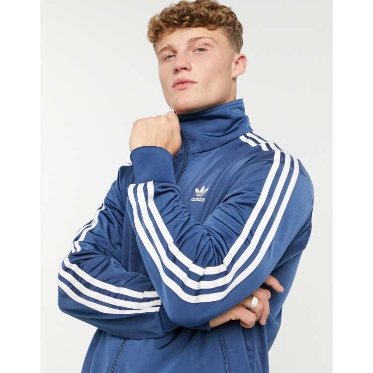 adidas Originals firebird track jacket in marine