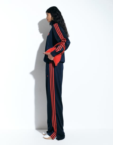 adidas Originals Firebird track jacket in navy and red - exclusive to ASOS - view 1