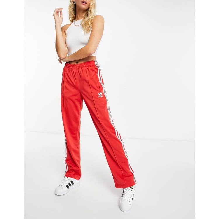 adidas Adicolor Classics Firebird Track Tracksuit Bottoms - Red