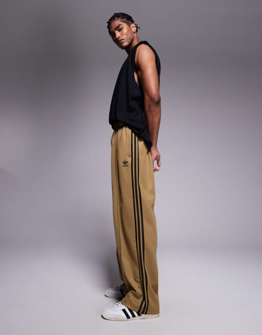 adidas Originals Firebird track pants in beige