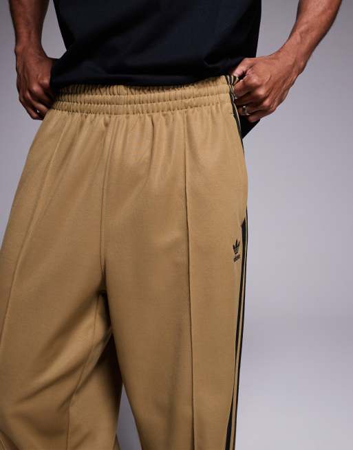 adidas Originals Firebird track pants in beige