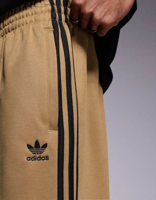adidas Originals Firebird track pants in beige