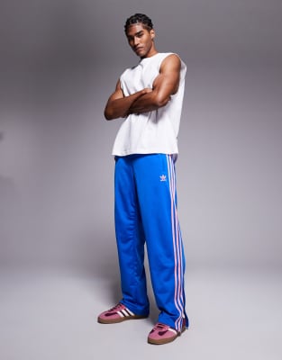 adidas Originals adidas Originals Firebird track pants in blue