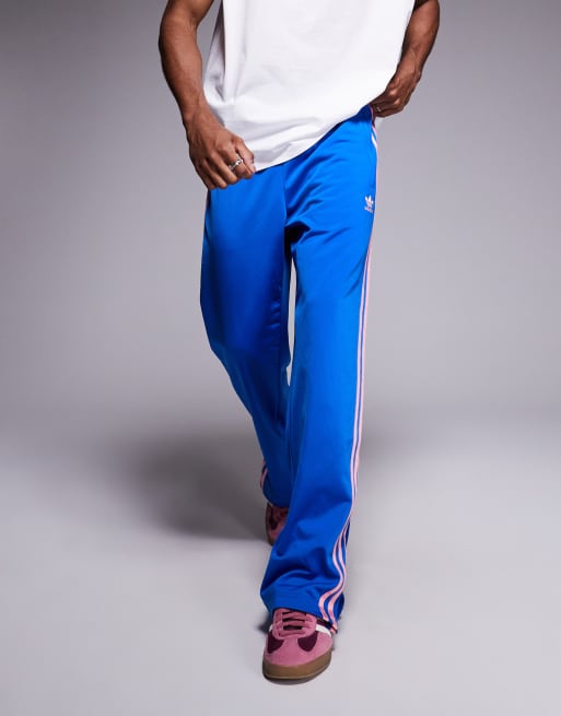adidas Originals Firebird track pants in blue