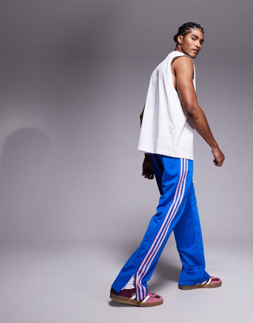adidas Originals Firebird track pants in blue