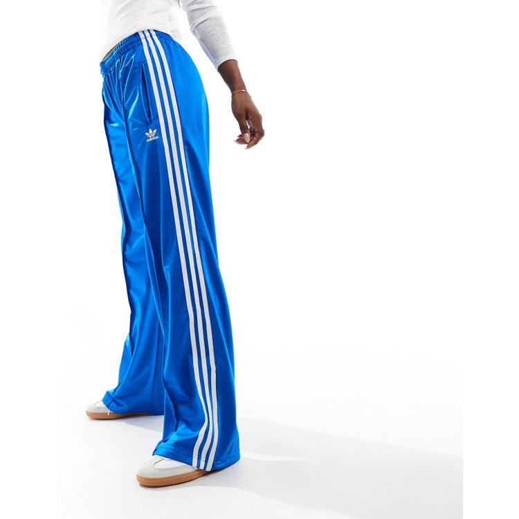 Adidas Cropped Capri Track Pants Medium NAVY BLUE Workout Stripe Women's Vtg