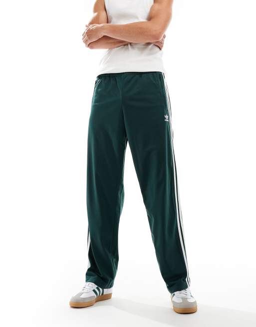 Adidas firebird track pants noble green hotsell