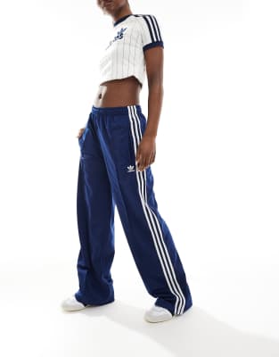 adidas Originals firebird track pants in navy - ASOS Price Checker